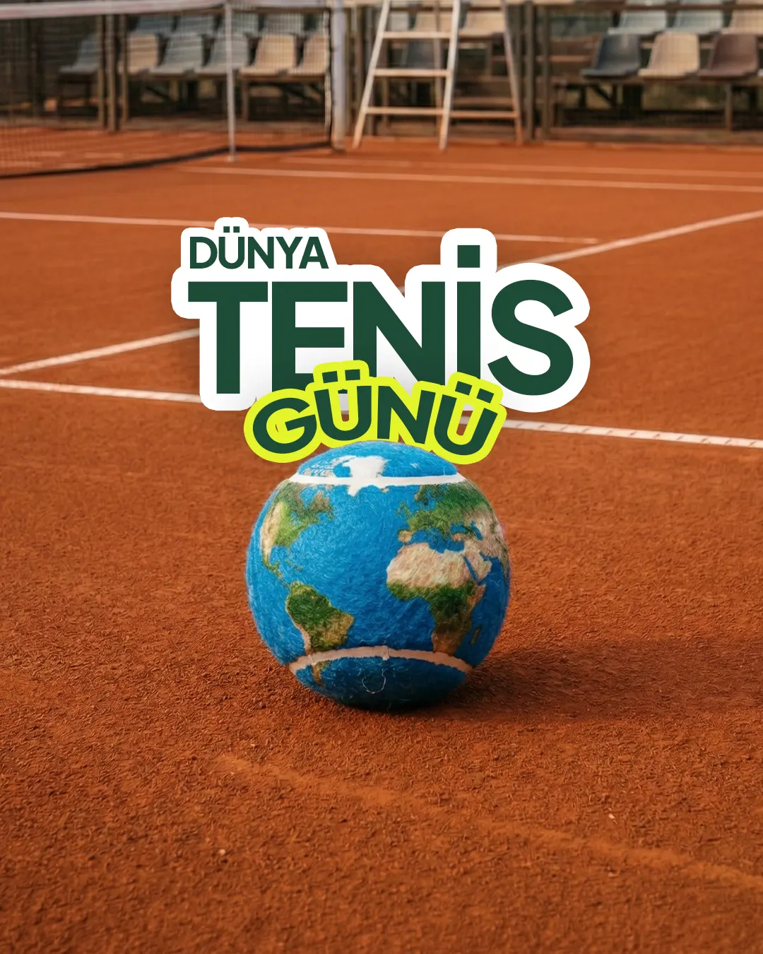 Ace Tenis için hazırlanan antrenman ve kort sosyal medya çekimi — çalışma 13